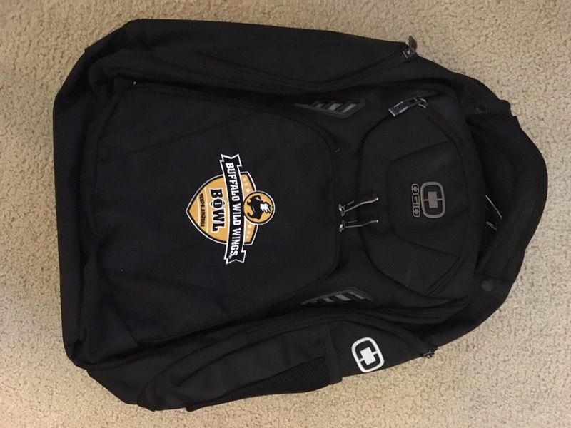 Brand new ogio backpack from msu Buffalo Wild Wings bowl