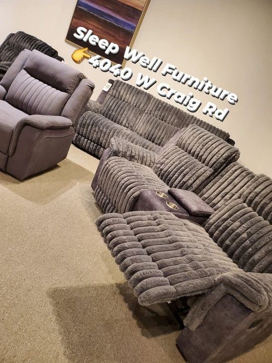 ๐ Reclining Sectional, Sofa ๐ Furniture Queen Bedrooms, Dining Avail