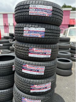 215/55-17 Vendo set de Tires nuevas con 50,000 millas de garantía