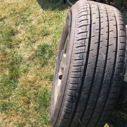 Set Of 4 Tires Good Tread 