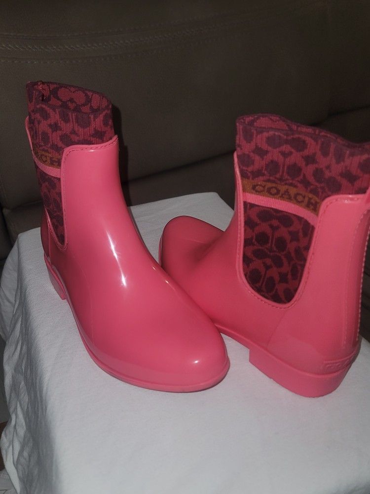 Coach Rain Boots