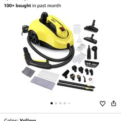 TVD Steam Cleaner, Heavy Duty Canister Steamer with 26 Accessories, Steam Mop with 5M Extra-Long Power Cord for Home Floor Cleaning, Grout, Upholstery