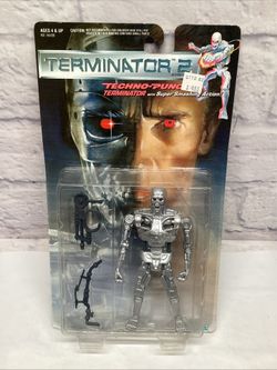 Vintage 1991 Kenner Terminator 2 Day Techno-Punch Terminator 5” Action Figure