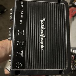 Rockford Fosgate R750.D Amplifier With 12 In P3 Sub In Box