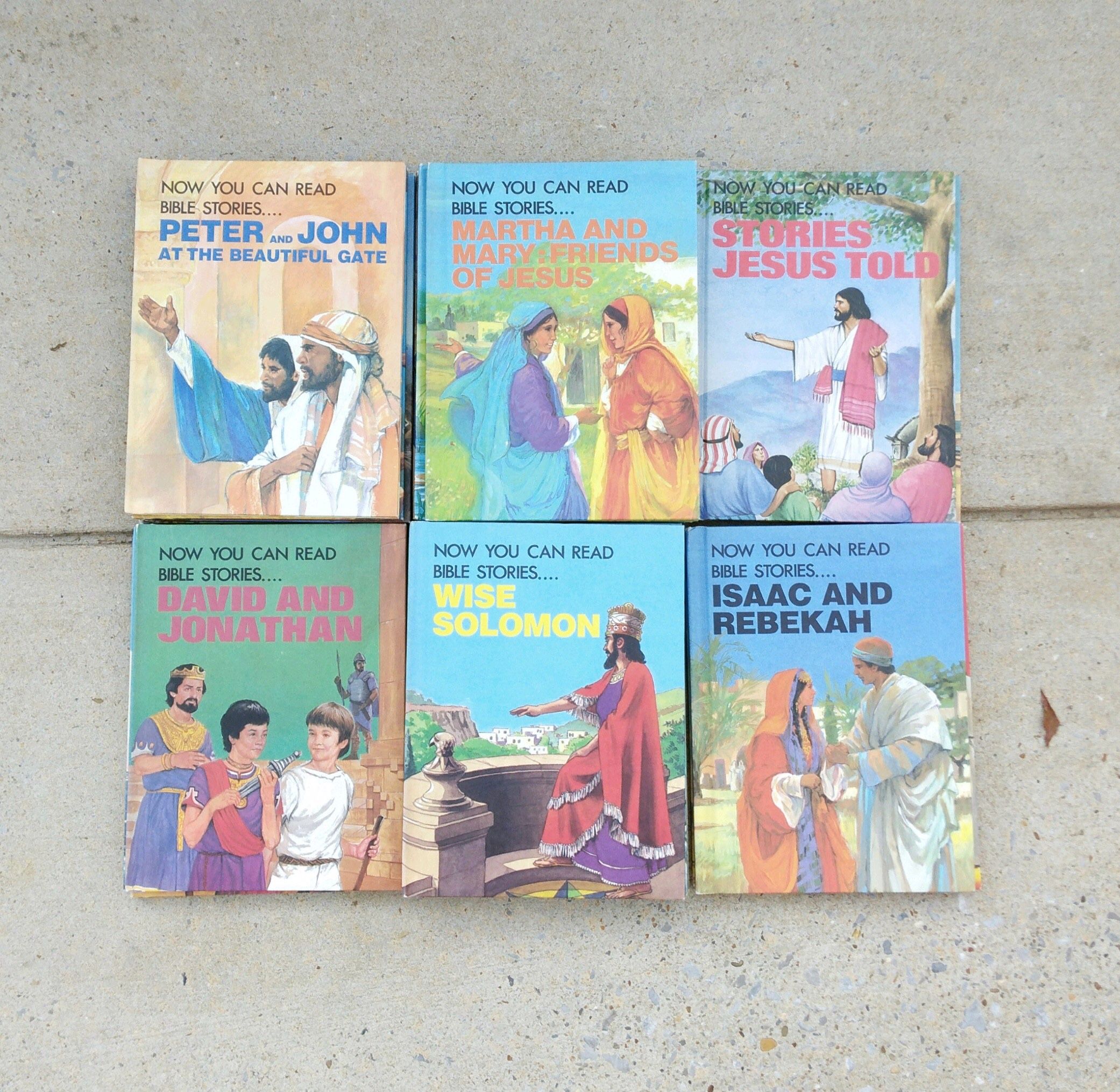 Vintage Now You Can Read Bible Stories/Set Of 30 Books