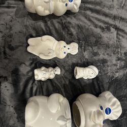 Vintage 1988 Pillsberry Doughboy Cookie Set