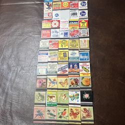 55 Rare Vintage Matchbooks 