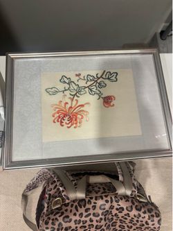 Vintage Chrysanthemum Floral Print