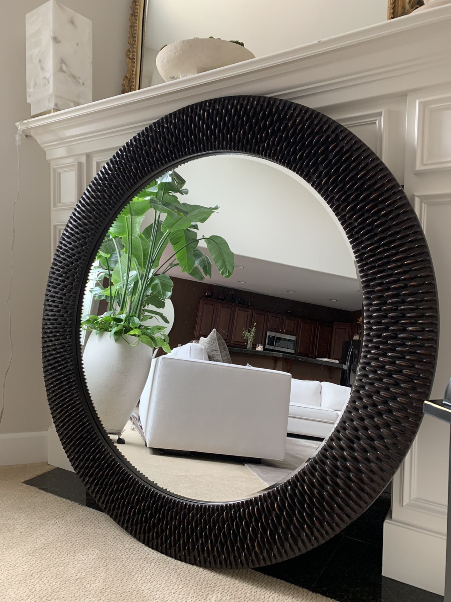 Bergman mirror 54”in diameter