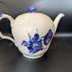 Vintage Royal Copenhagen Denmark Ceramic Teapot