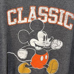Classic Mickey Charcoal 2XL T-Shirt