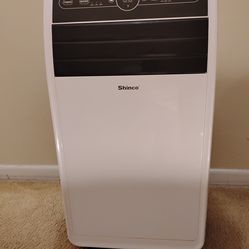 Shinco portable A/C  SPF1-10C WHITE, BLACK, AND GREY 10,000 BTU WITH REMOTE CONTROL