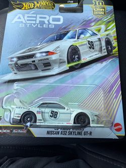 Hot Wheels Car Culture Aero Styles Nissan R32 Skyline GT-R White NEW