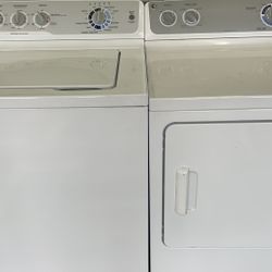 Electric Ge Washer And Dryer Set 