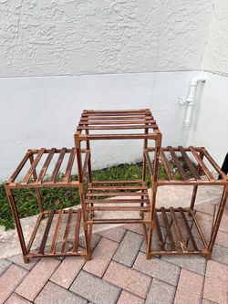 Wooden Plant Stand