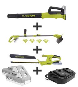 Sun Joe 24V Cordless 3-Tool Combo Kit