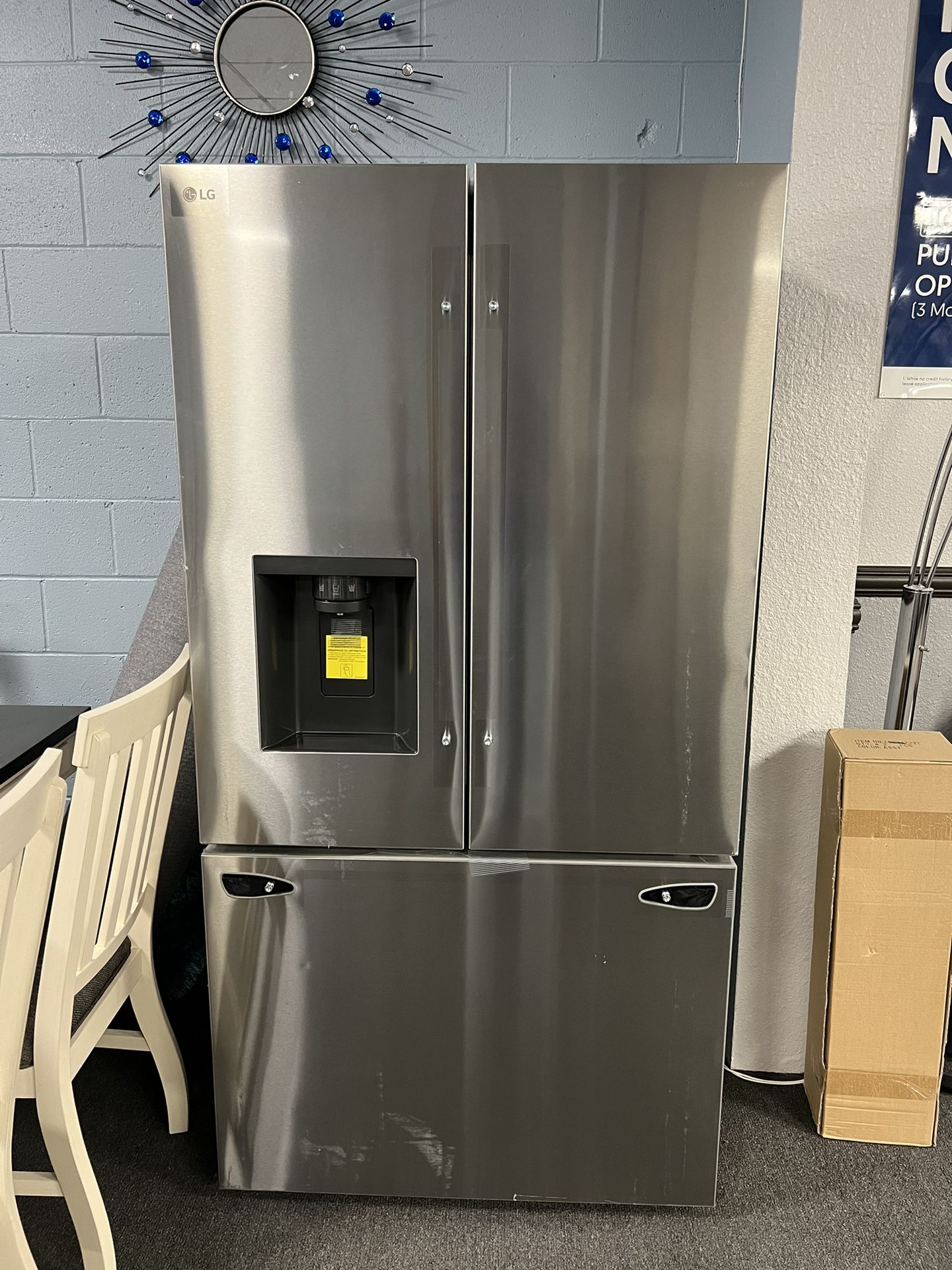 LG 26 cu. ft. Smart Counter-Depth MAX™ French Door Refrigerator
