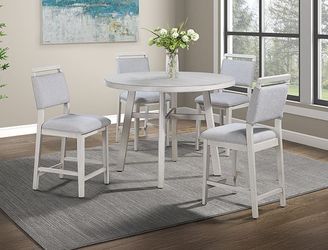 NEW 5pc Counter Height DINING Room SET Table Chairs💥NO CREDIT NEEDED $10 Down