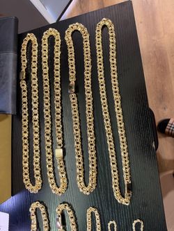 Gold plated chain