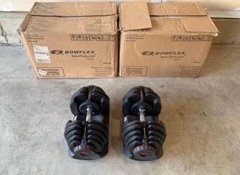 Bowflex Selecttech 1090 adjustable dumbbells