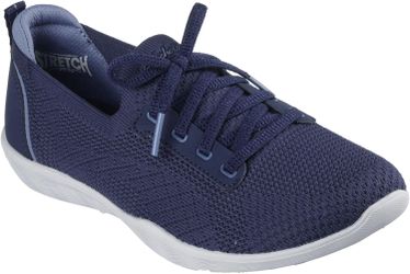 Skechers Women’s Newbury St Comfystride Sneakers – Size 8 M – Navy – NEW