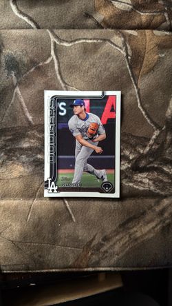 Shohei Ohtani Baseball Card