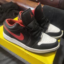Jordan 1 Low White Toe 