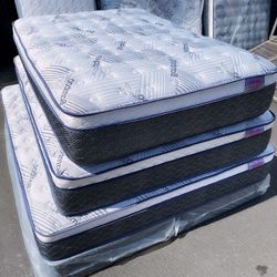 Full Bamboo Plush Comfort Europillow Top 12inch Matres!!