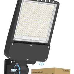 LED Parking Lot Lights Outdoor - 200W 30000lm UL Listed - 5000K Adjustable