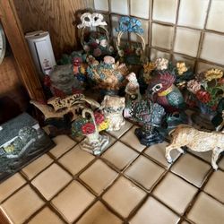 Cast Iron Collection Door Stops, Priced Each In Description