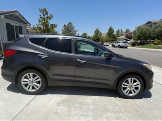 2016 Santa Fe Sport  gray on tan