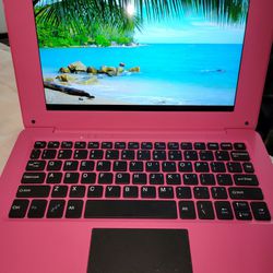 Pink Mini Laptop Windows 10