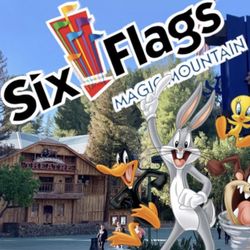2 Six Flags Tickets 