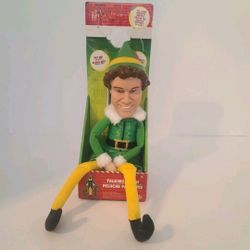 Jakks Pacific Buddy The Elf Plush Talking Toy - 15 Phrases, 12"