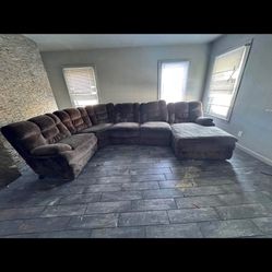 Brown Sectional
