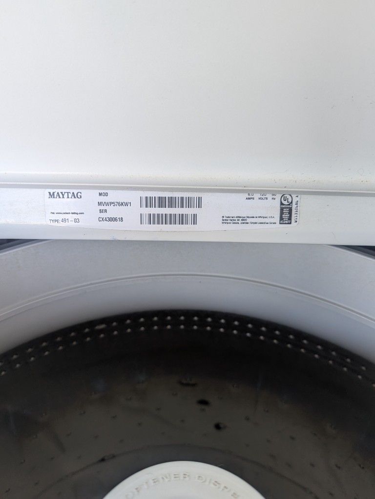 Maytag Commercial Washing Machine