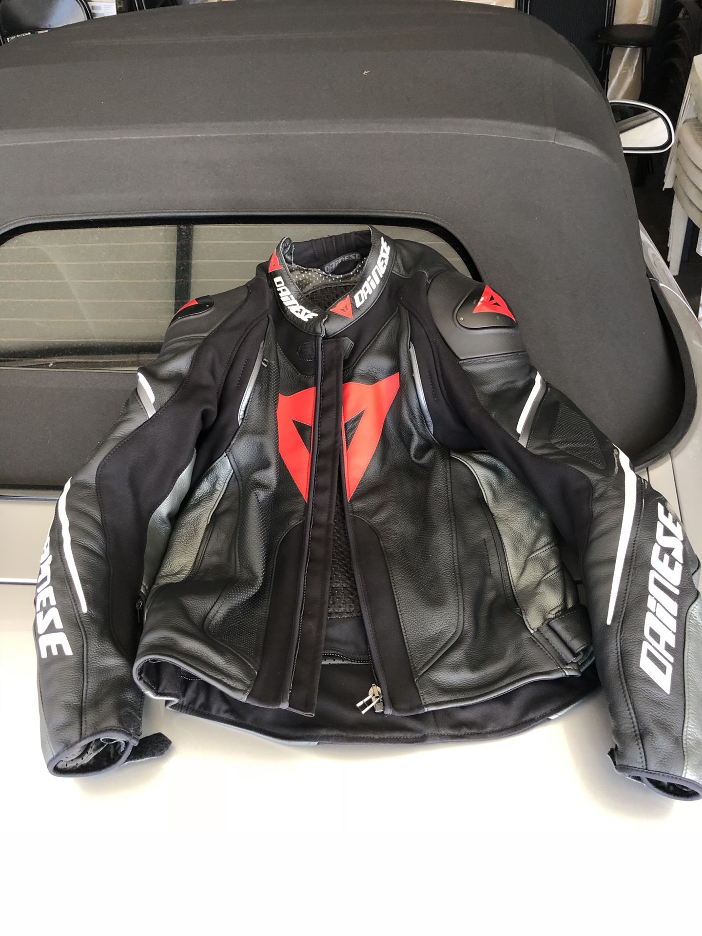 Dainese jacket deals with hump