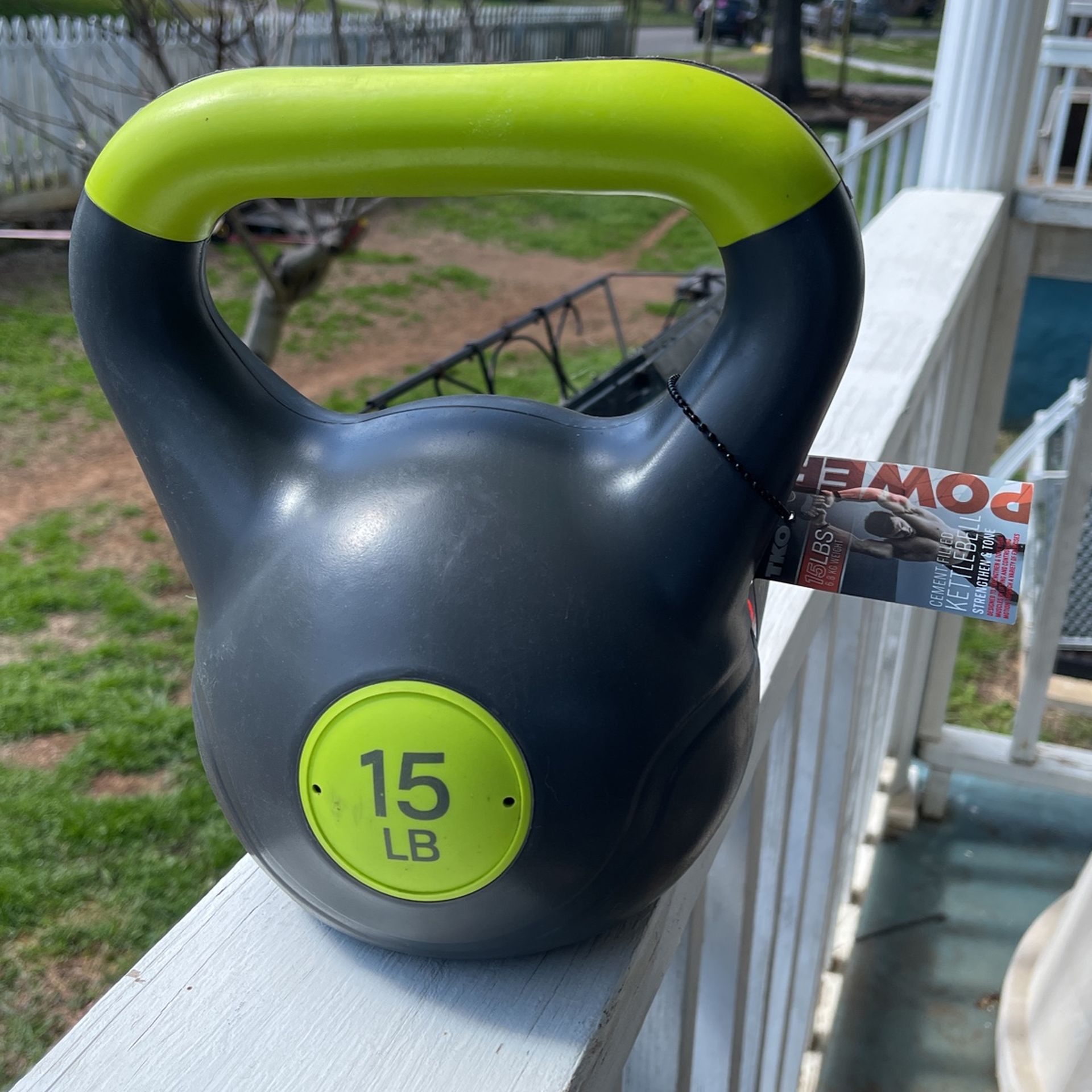 Kettlebell TKO Brand Weight 15 Lbs
