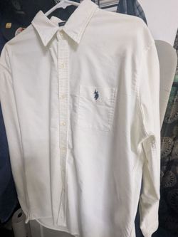 U.S. Polo Assn. White Button-Down Shirt
