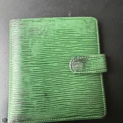 Green Louis Vuitton Bifold Wallet   
