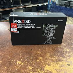 Prexiso laser level 360 degree
