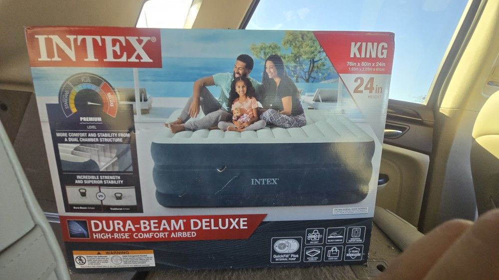 King 24in Height Air Matress