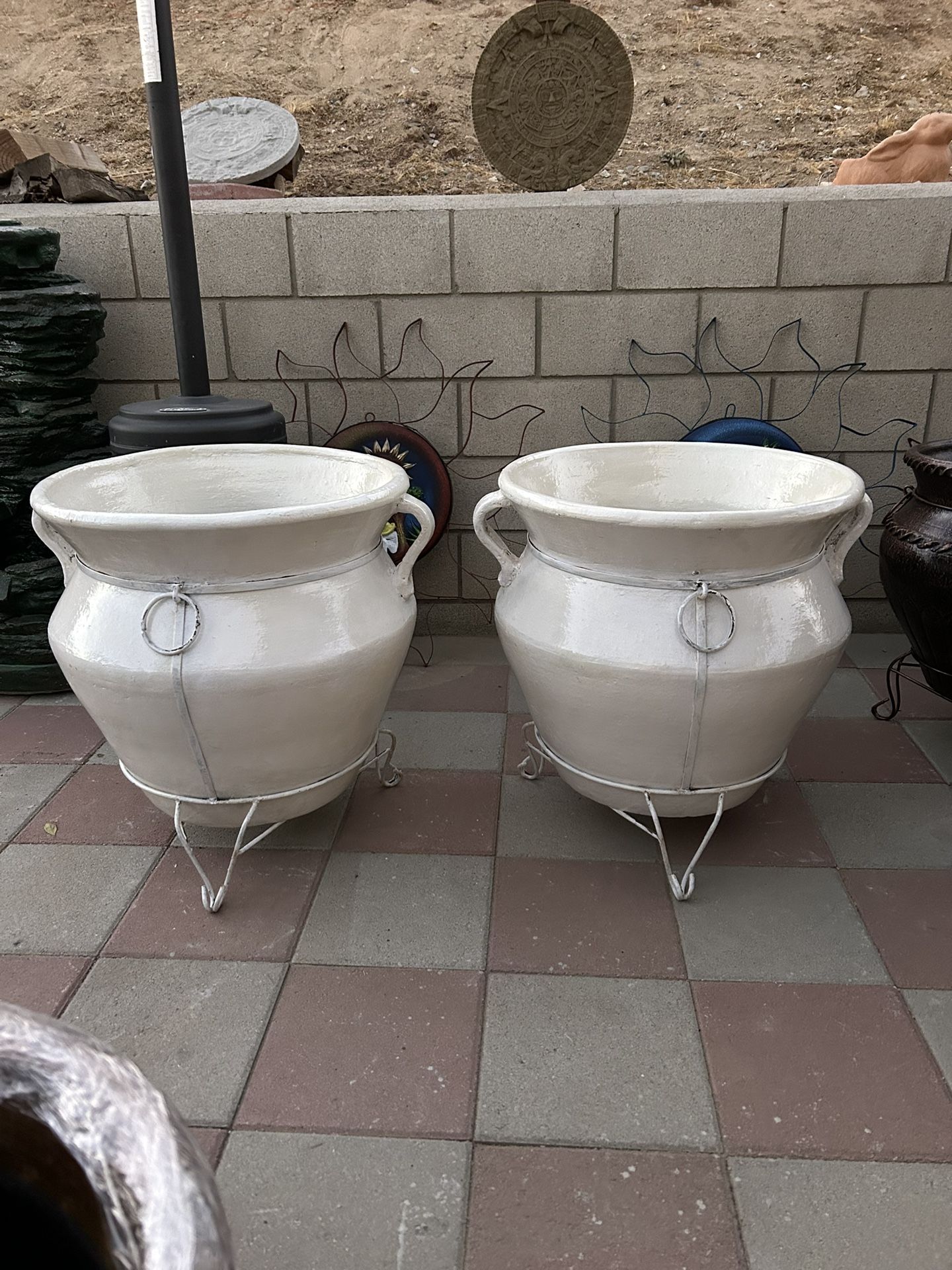 New Flower Pots Made Out Of Clay Perfect Gift π