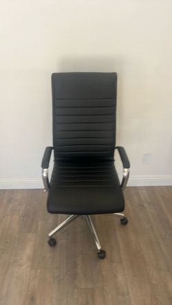 Black High-Back Executive Office Chair
