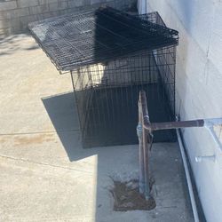 2 Large Black Cages 