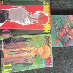 Chainsaw Man Manga 8,10,11
