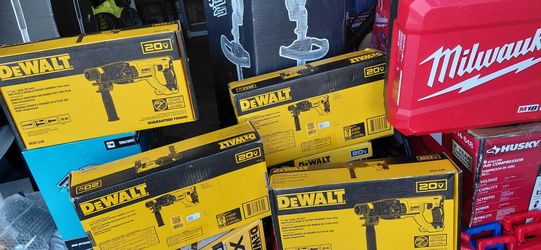 DeWalt 20V SDS Plus Rotary Hammer DCH133B $180 each