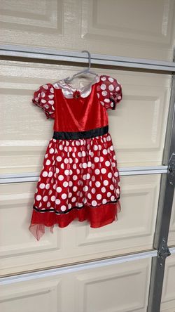 Girls Minnie Mouse Costume Dress