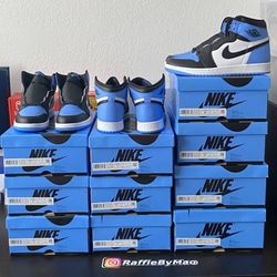 Jordan 1 High UNC Toe 9.5M 11M 11.5M