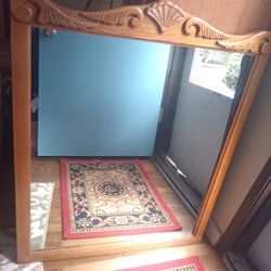 Antique Large Dresser Mirror. Price Reduced